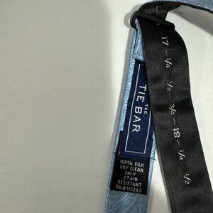 The Tie Bar Sky Blue Silk Necktie